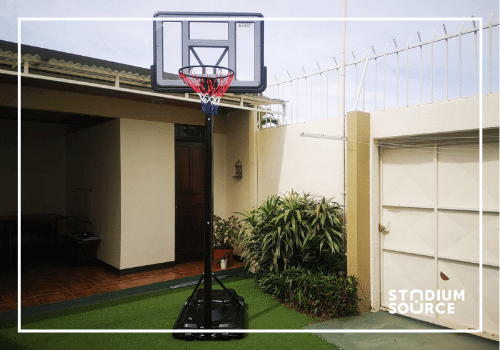 Tablero de baloncesto portátil mini telescópico