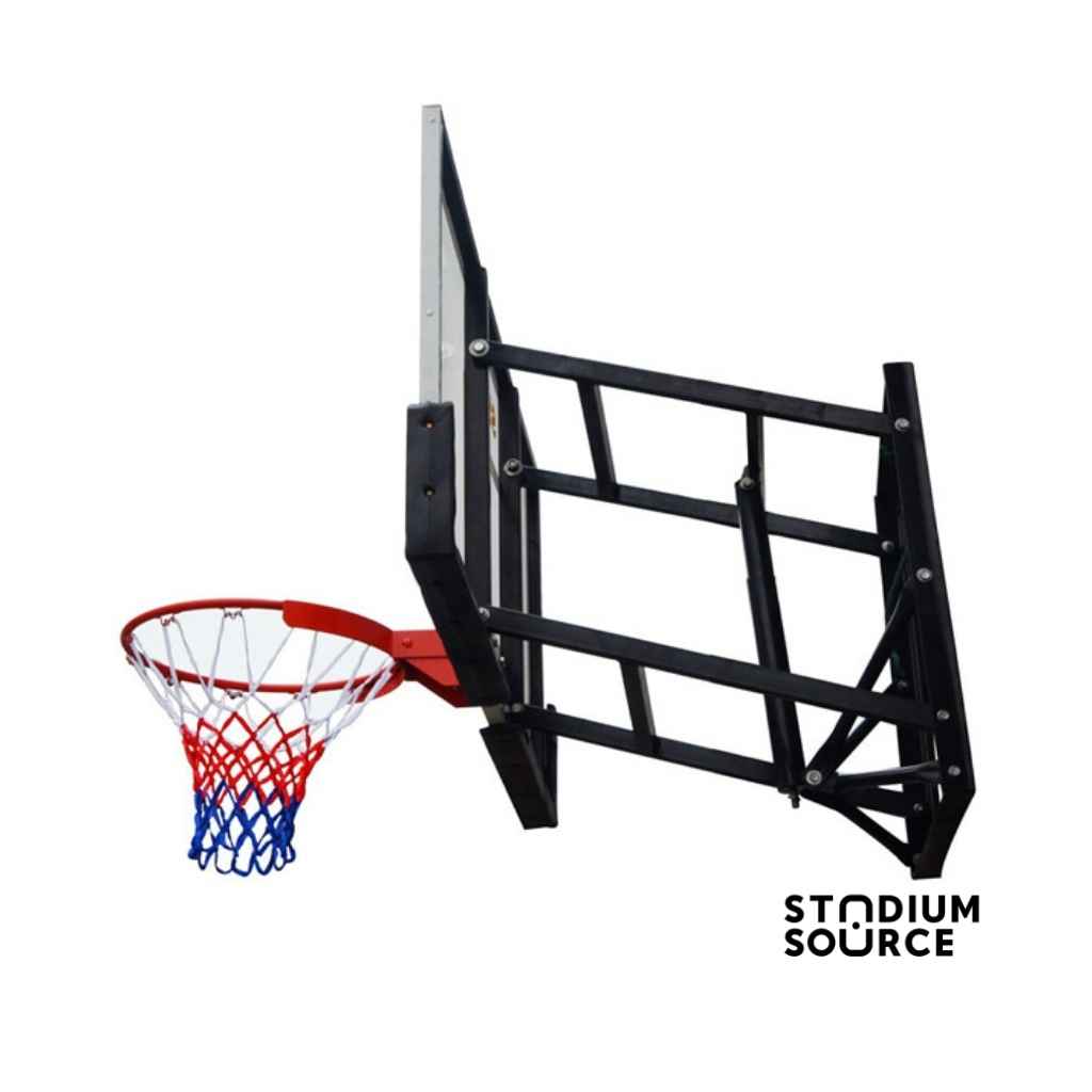 Tablero de basketball con estructura para pared