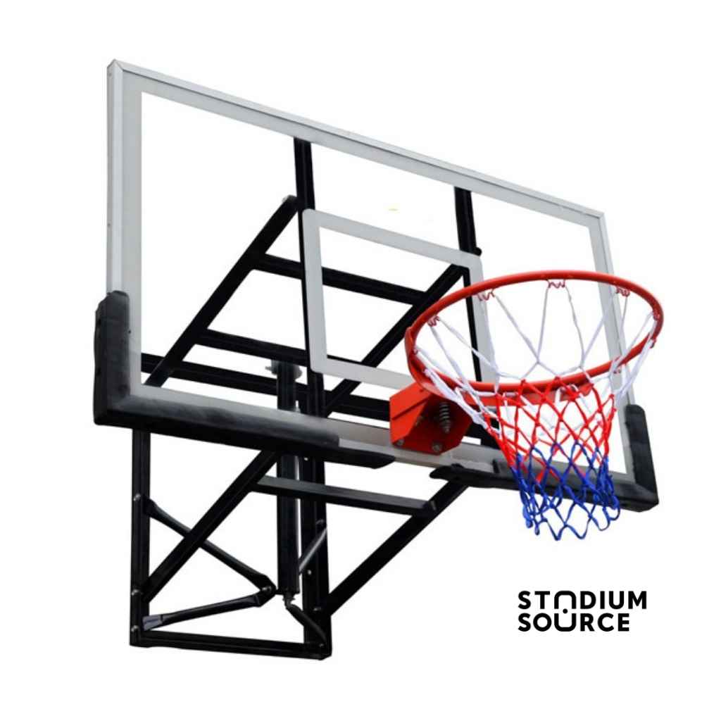 Tablero de basketball con estructura para pared