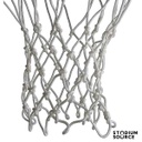 Redes blancas para aro de basketball